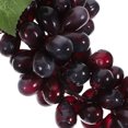 thumbnail image 4 of EeaseCA Artificial Grape Pendant Lifelike Grape Model Plastic Grape Figurine Fake Fruit Decoration, 4 of 8
