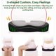 thumbnail image 2 of Seat cushion, memory foam seat cushion, anti-bedsore seat cushion, sciatica seat cushion, compatible with car seats, chairs, wheelchairs, 2 of 5