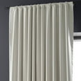 thumbnail image 5 of Exclusive Fabrics  Performance Linen Extrawide Hotel Blackout Curtain (1 Panel) 100 X 96 - Warm White, 5 of 5