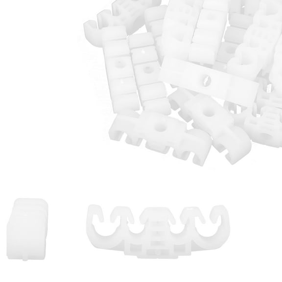 20pcs 50x16.5mm Plastic 4 Way Car Auto Petrol Line Hose Retaining Clip for Volkswagen