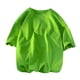 thumbnail image 1 of Camiseta de Manga Larga de Cuello Redondo de Manga Corta Casual para Hombres, Clásico de Color Sólido Superior, Camisetas de Manga Larga, 1 of 7