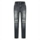 thumbnail image 4 of Pantalones vaqueros rectos y rotos para hombre, informales, largos, largos, para hombre, 4 of 5