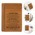 thumbnail image 1 of FONDOTIN Multi-Compartment Cardholder with Slim Design Light Brown 1Pack, 1 of 4