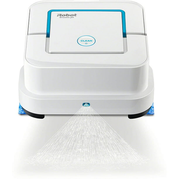 Braava jet 240 Superior Robot Mop - enabled, Precision Jet Spray, Cleaning Head, Wet and Damp Mopping, Dry Sweeping Modes - Walmart.com
