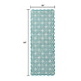 thumbnail image 3 of The Pioneer Woman Delilah 30" x 84" Scallop Runner Indoor Rug, Teal, 3 of 6