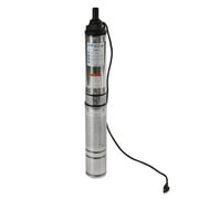 110v Submersible Deep Well Water Pump Large Stainless Steel Well Pump 370w 0.5HP
