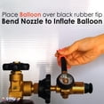 thumbnail image 3 of PMU Helium Tank Regulator Filler Valve for Balloons with Gauge and Balloon String Cutter - Made in The USA Pkg/1, 3 of 7