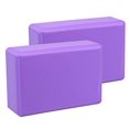 thumbnail image 2 of EXERZ Yoga Blocks 2pcs Gym Bricks High Density EVA Foam, 2 of 4