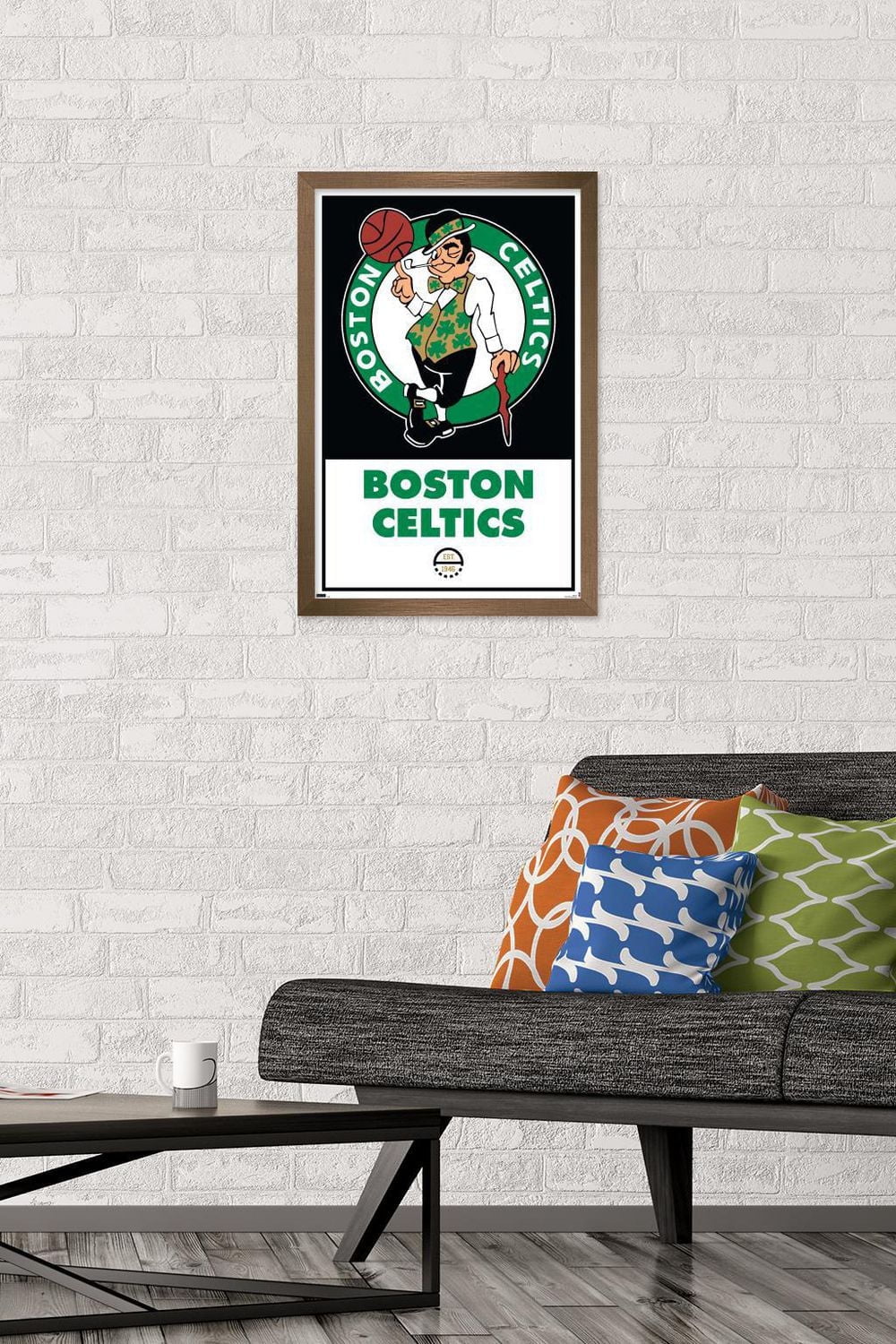 NBA Boston Celtics - Logo 21 Wall Poster, 14.725" x 22.375"