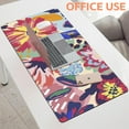 thumbnail image 5 of Abstract Floral Gaming Mouse Pad,Large Non-Slip Thick Stitched Edge Mouse Mat for Home Office Gaming Keyboard Desk Pad (35.4 x 15.7 Inches), 5 of 6