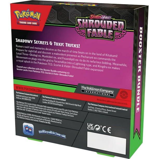Pokemon TCG Scarlet & Violet Shrouded Fable Bundle for Office