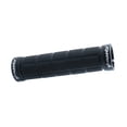 thumbnail image 4 of Empuñaduras de manillar Macarena antideslizantes goma suave Enrejado negro, 4 of 6