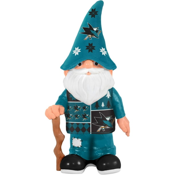 Forever Collectibles NHL Real Ugly Sweater Gnome, San Jose Sharks ...