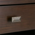 thumbnail image 2 of Artisan Table de Chevet Transitionnel en Bois de 24 Pouces en Brun Roux, 2 of 12