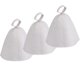 thumbnail image 1 of 3-Pack White Sauna Felt Hats for Sauna, Shower, Bath and Steam Sauna, Head Protection, Spa Accessories, 1 of 5