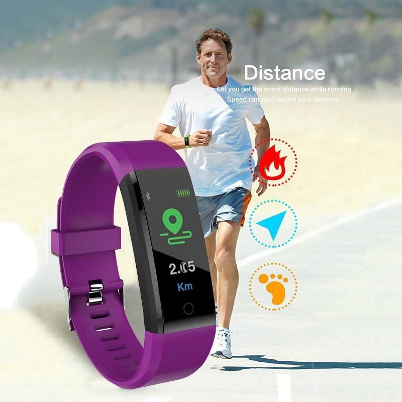 Generic Smart Band Blood Pressure Bracelet Sleep Tracker Sport Watch Men  Women Kids For Android Huawei Xiaomi Sumsung Iphone Smart Clock  Jumia  Nigeria