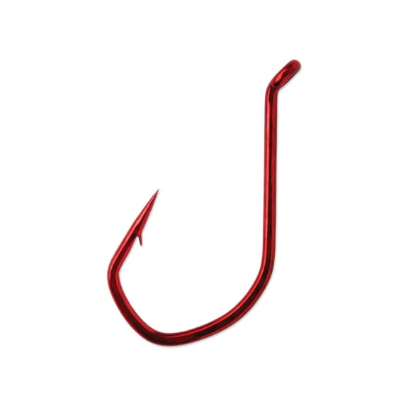 VMC TechSet Live Bait Hook Tin Red #4 Fishing Long Shank