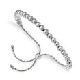 thumbnail image 1 of Leslie's 925 Sterling Silver Polished Beaded Adjustable Chain ; 9 inch; for Adults and Teens; for Women and Men, 1 of 2