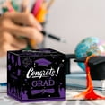 thumbnail image 5 of Tyidzon Graduation Card Box Holder Class of 2025, Congrats Grad Foldable Cardboard Decorations Box for Graduation Party Decoration and Grad Parties, 5 of 7