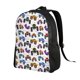 thumbnail image 2 of Balery Cartoon Monster Trucks1 Mochila - Mochila Estilosa y Duradera para Laptop de 15 Pulgadas con Tela Oxford Impermeable, 2 of 8