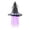 czb# Purple-1206, variant on CUZIBR Girls Kids Pointed Witch Hat With Belt Buckle Tassel Mesh Halloween Cosplay Party Accessory For Kids Dress-Up Accessories,Orange-1,One Size