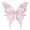 Pink, variant on Fairy Outfit Set Floral Garland Star Magic Wand Butterfly Wings and Elf Ears for Stage Party Birthday Holiday Costume