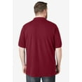 thumbnail image 2 of KingSize Men's Big & Tall Shrink-Less Classic Cotton Polo Shirt, 2 of 5