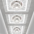 thumbnail image 4 of Bewildely Luz LED de cristal Pasillo Pasillo Luz 5W Lámpara de techo Lámpara colgante Focos empotrados Iluminación y accesorios No.1 Bewildely HA024257-01, 4 of 6