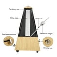 thumbnail image 3 of Riwcyla Universal Pyramid Mechanical Metronome ABS Material for Guitar Violin Piano Bass Musical Instrument Practice Tool for Beginners, 3 of 6