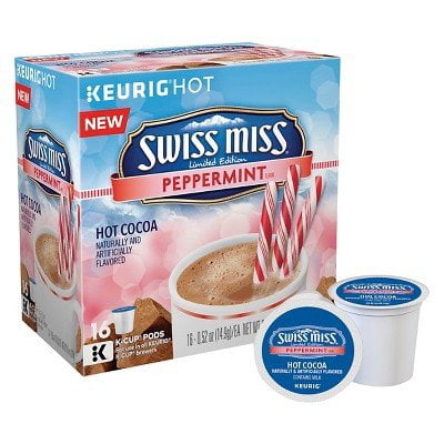 Swiss Miss Peppermint Hot Cocoa K-Cups 