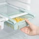 thumbnail image 2 of cajones azules para refrigerador, estante de almacenamiento ajustable, organizador de capas divisorias para refrigerador, cajón para refrigerador Tiro, 2 of 5