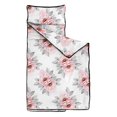 thumbnail image 2 of Pioneer Flower Floral Print Pattern Toddler Nap Mat for Teens Preschool Daycare, Teens Sleeping Mat Bag, Toddler Sleeping Bag with Pillow, 2 of 6