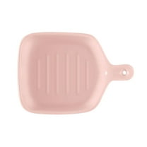 Miyuadkai Red Seasoning Dish Ketchup Dish, Spring Park 1Pc Ceramic Dip/Dipping Bowls Dipping Soy Bowl/Dishes Small Bowls Cups for Tomato Soy Bbq Chip and Serving Bowl, 1 Plate