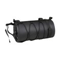 thumbnail image 1 of Bolsa enrollable para manillar de bicicleta, frontal, fácil de instalar, resistente al agua, para cuadro de ciclismo. Negro, 1 of 5