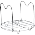 thumbnail image 1 of Dreampark Steamer Rack Trivet with Handles Compatible with Instant Pot Accessories 6 or 8 Qt Pressure Cooker, Stainless Steel Steamer Rack Stand Metal Trivet, Long Handle for Easy Pot Removal, 1 of 7