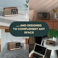 thumbnail image 7 of Bluetooth Radio Speaker, larm Clock Radio with Wireless Charging, FM Radio Speaker with Bluetooth 5.3/FM Radio/USB Port/TF Card/Aux in, Speaker Portable Radio for Bedroom, Kitchen Outdoor, 7 of 7