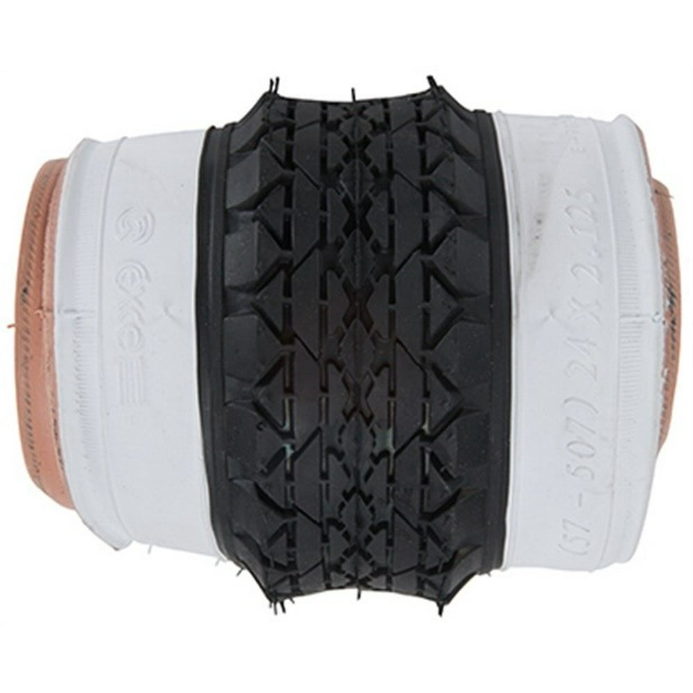 Huffy Bicycles 00323TR Bicycle Tire, Whitewall Cruiser, 24In