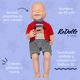 thumbnail image 3 of Muñeca Bebé Reborn Leonel - Dulzura de Silicona Suave de 48 cm, 3 of 4