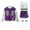 Purple, variant on Girls Sequin Dance Suit 4PCs Sparkle Hip Hop Jazz Dance Dresses Modern Dancing Outfits 4-16