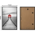 thumbnail image 6 of ELSKER&HOME 11x17 Picture Frame 3 Pack, Black 11x17 Poster Frame for Horizontal or Vertical Wall Mounting, Sturdy and Scratch-proof, 6 of 7