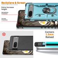 thumbnail image 3 of Shockproof Magnetic With Ring Holder Cover Case compatible Google Pixel 7 Cheap and fine, 3 of 5