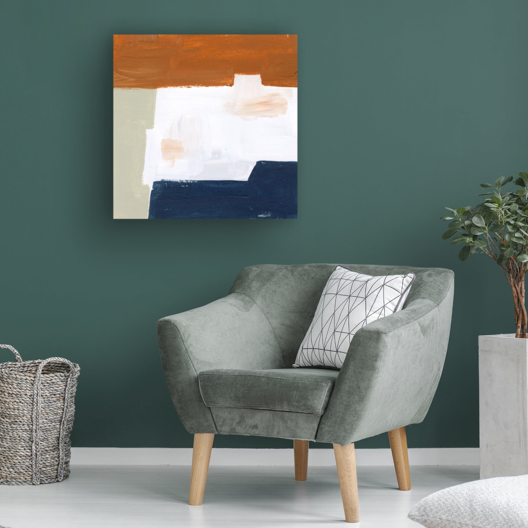 Canvas Wall Art - Melissa Wang 'After You IV' Wall Art for Living Room, Bedroom, or Office Décor by Trademark Fine Art - 18 x 18 Inches