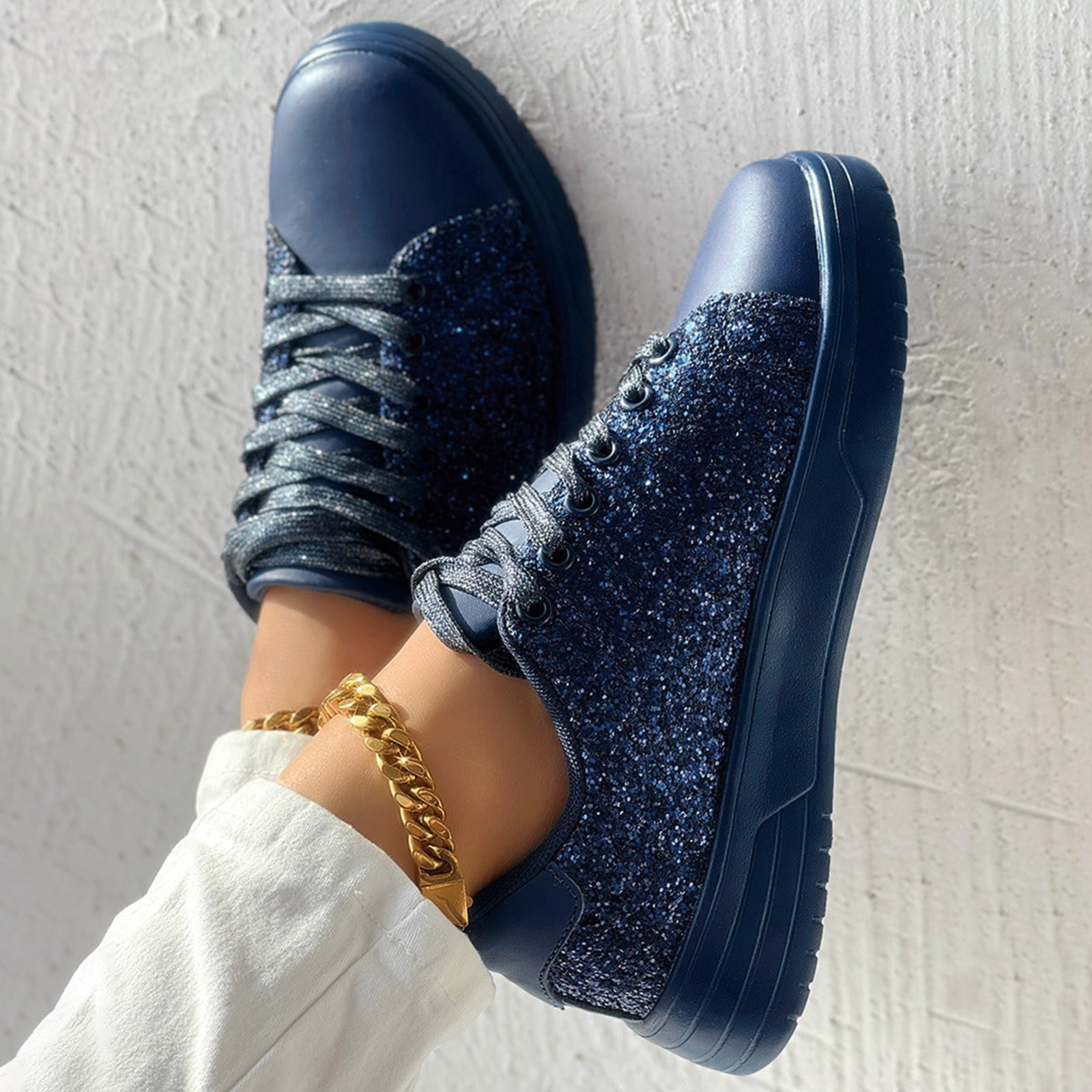 2025 Spring and Autumn Trendy New Round Toe Flat Casual Women's