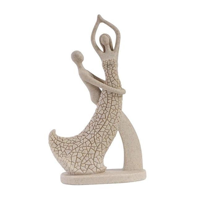 Estatua de pareja abrazada Sunnimix escultura abstracta decoración del Día de San Valentín 116 cm x 57 cm x 20 cm