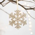 thumbnail image 2 of Car Hanging Decorations Cute Flocked Lambs Ear Garland Christmas Transparent String for Christmas String Beads Beads Curtains Christmas Snowflake Christmas Tree Snowflake Acrylic Transparent, 2 of 4