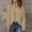 Beige, variant on Women's Pullover Sweater Sweaters For Women Kint Long Sleeve 1/4 Zip Pullover Turtleneck Sweater For Women, Women's Pullover Sweater XL