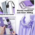 thumbnail image 3 of Leg Stretcher Strap, Backbend Training Belt with Door Anchor, Flexibility Trainer Stretching Equipment Assist Stretch Strap, 3 of 5