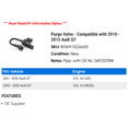 thumbnail image 2 of Purge Valve - Compatible with 2010 - 2015 Audi Q7 2011 2012 2013 2014, 2 of 2