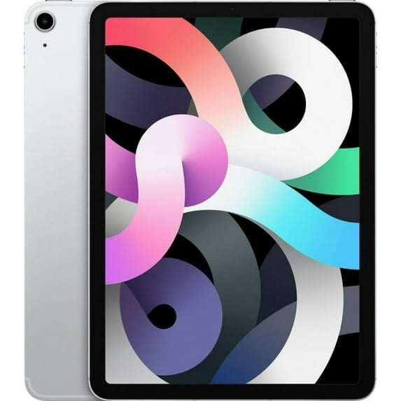 Pre-Owned Apple iPad Air 4 256GB Silver Wi-Fi + Cellular (Latest Model) Scratch and Dent