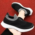 thumbnail image 2 of BdTemWBs Men's Walking Shoes Wide Breathable Lightweight Mesh Casual Sneakers Non Work Shoes Working Footwear, 2 of 6